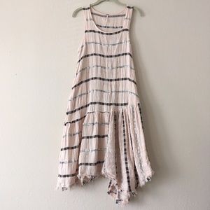 Free People Blush Striped Dress